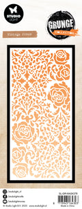 SL Mask Vintage Roses Grunge Collection 100x150x1mm 1 Pieces