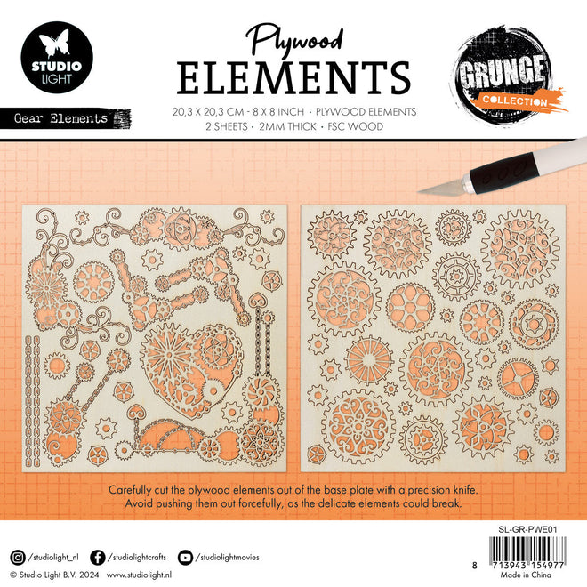 SL Plywood Elements Gear Elements Grunge Collection 2 PC