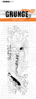 SL Clear Stamp Tulip Grunge Collection 148x52,2x3mm 1 PC nr.198