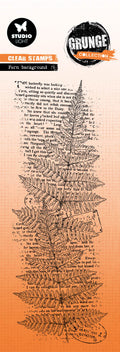 SL Clear Stamp Fern Background Grunge Collection 1 PC