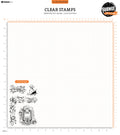 GR Clear Stamp Snowy Winter Times Grunge Collection 4 PC