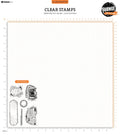 SL Clear Stamp Grunge Camera Grunge Collection 6 PC