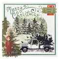 SL Clear Stamp Winter Forest Grunge Collection 1 Pieces