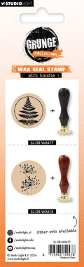SL Wax Stamp Fern Grunge Collection 1 PC
