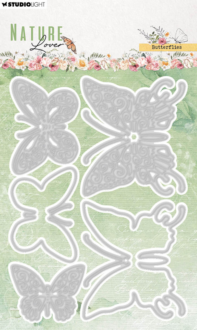 SL Cutting Dies Butterflies Nature Lover 103x144x1mm 5 PC nr.769