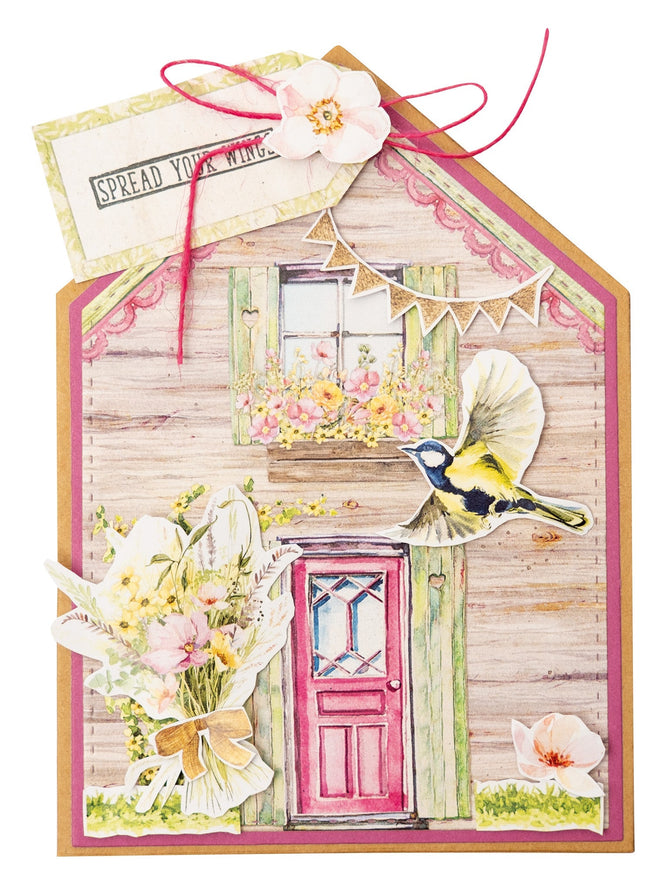 SL Clear Stamp Spring Girls Spring Meadow 8 PC