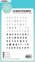 SL Clear Stamp Alphabet Sweet Stories 148x105x3mm 86 PC nr.559