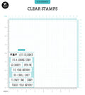 SL Clear Stamp Let's Celebrate Sweet Stories 10 PC
