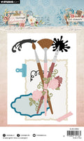 SL Cutting Dies Art Elements Vintage Diaries 20 PC