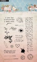 SL Clear Stamps Elements Vintage Diaries 17 PC