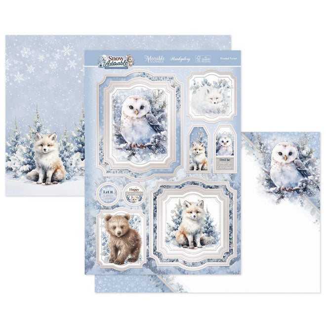 Frosted Forest Luxury Topper Set