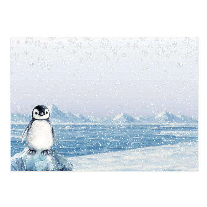 Snowy Scenes Luxury Topper Set