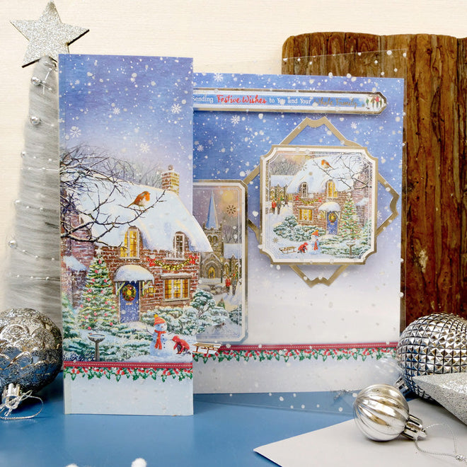 Snow Place Like Home Luxury Topper Set