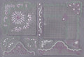 Ecstasy Crafts Exclusive Templates Large -Corners and Edges