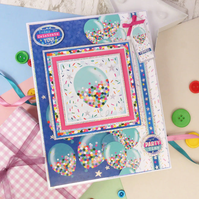 Happy Birthday Luxury Topper Set