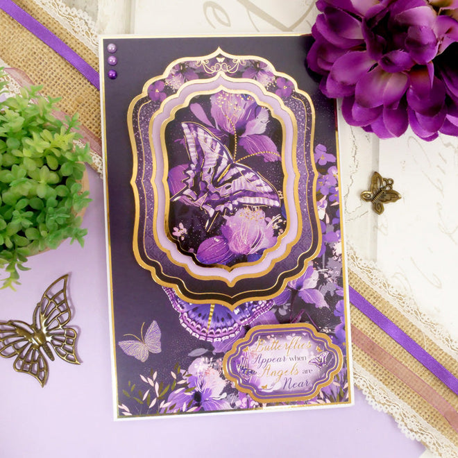 When Butterflies Appear Luxury Topper Set