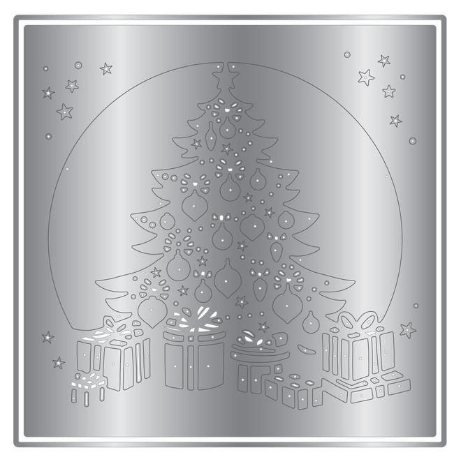 Sara Signature A Christmas Dream Metal Dies Create a Card - Sparkling Christmas