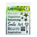 Lavinia Stencil - Words 2