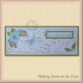Nellie's Choice Stamping Die Slimline - Flowers
