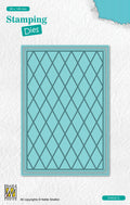 Nellie's Choice Stamping Die Rectangle - Lattice