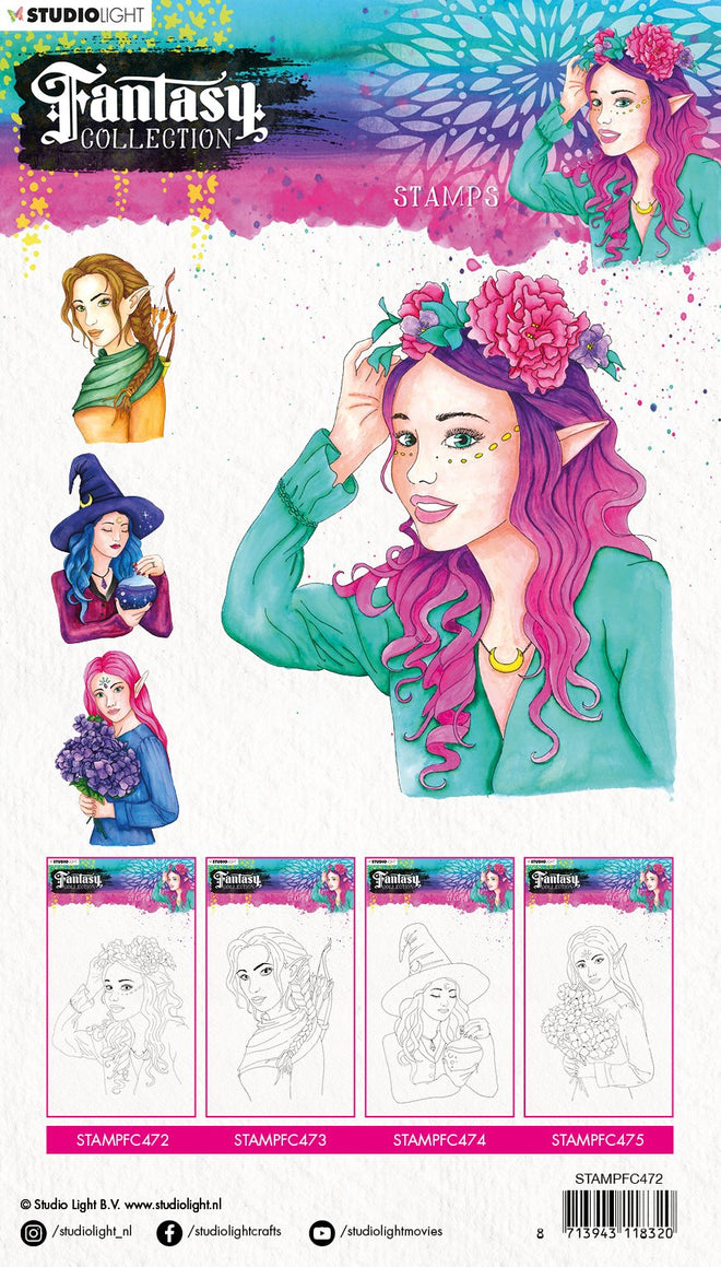 Stamp A5 Fairy, Fantasy Collection 3.0 nr.472