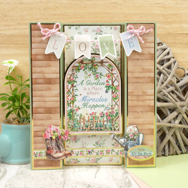 Crafty Stash Pads - Cottage Garden