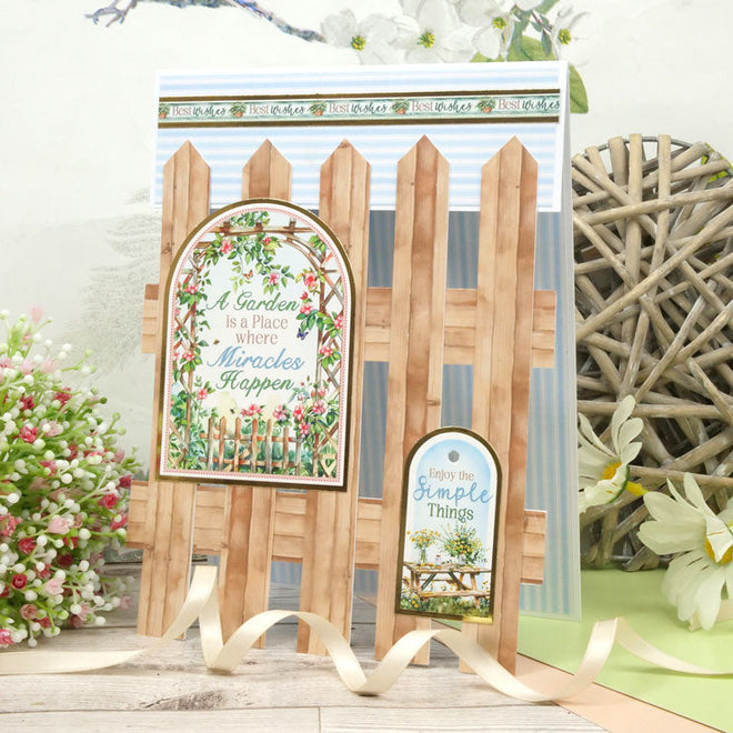 Crafty Stash Pads - Cottage Garden