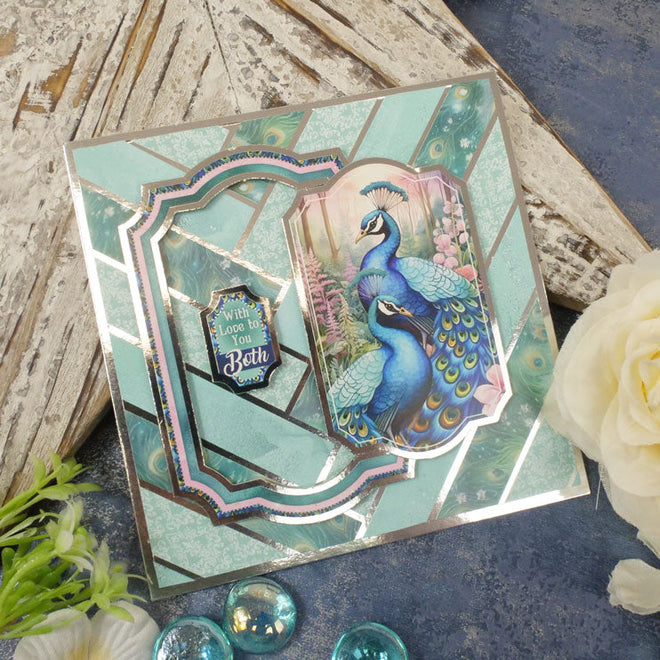 Crafty Stash Pads - Peacock Paradise
