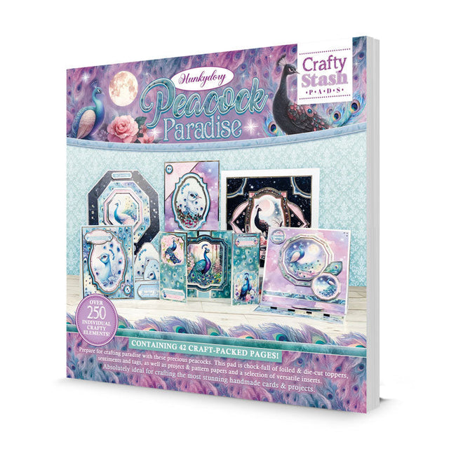 Crafty Stash Pads - Peacock Paradise