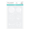 Snowflake Ornaments Stencil from the Bibi's Snowflakes Collection by Bibi Cameron