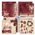 3Quarter Designs Sugarplum Wreath 8x8 Paper Pack