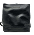 Sac à dos en cuir Antivol noir | Lore