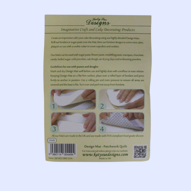 Patchwork Quilt Silicone Mould