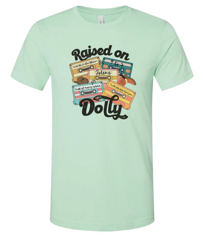 Raised On Dolly - MEDIUM MINT RELAXED UNISEX DEFECTIVE
