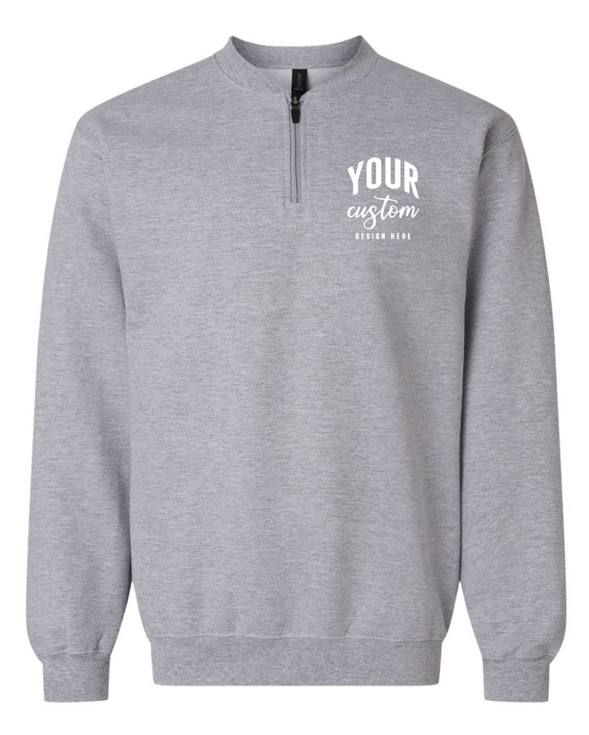 Custom Quarter Zip Sweater
