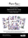 Sewing Gnomes Embossed Die Cuts 34854