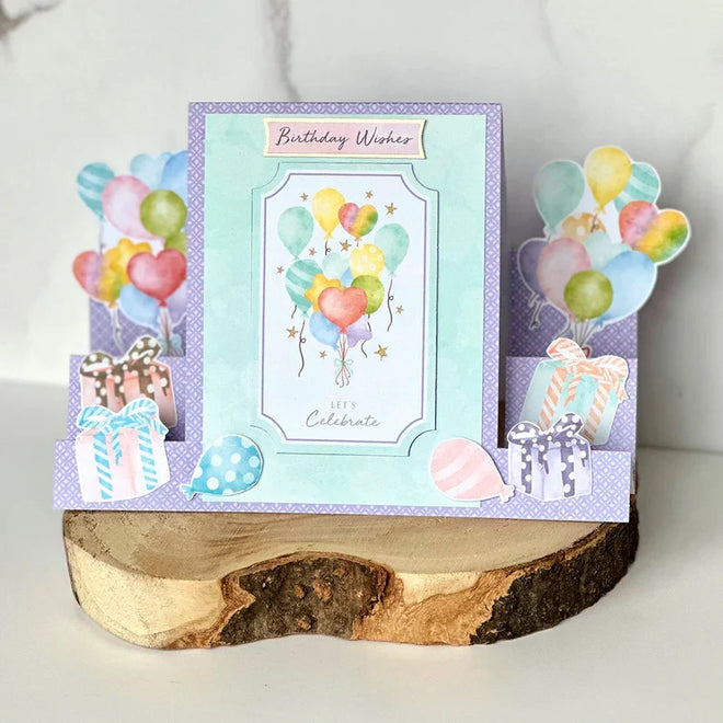 Stepper Cards - Pretty Pastels