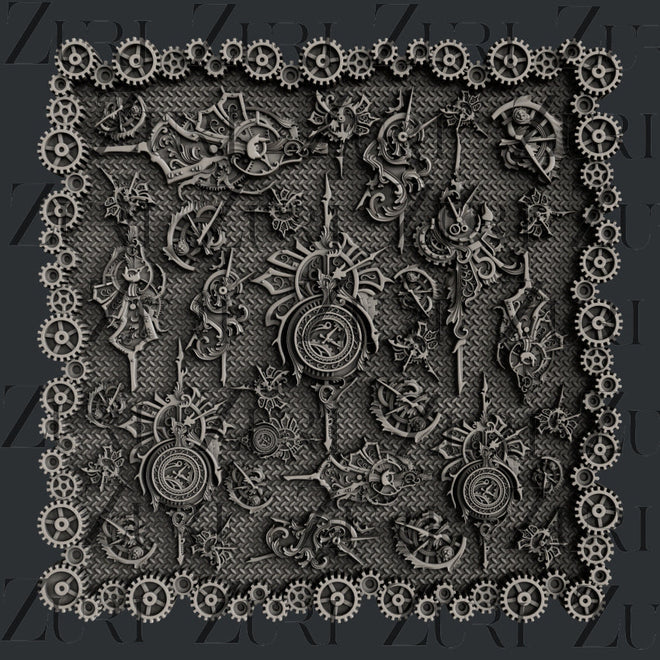 Zuri Designs Steampunk Clocks