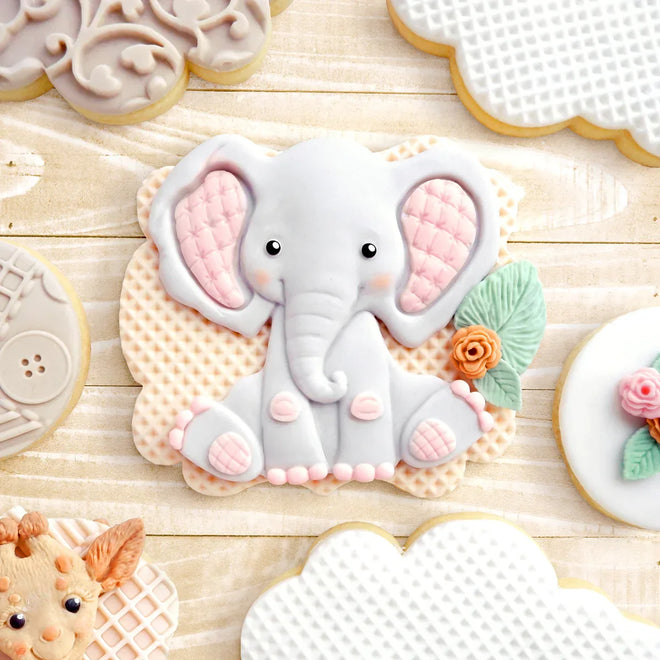 Sweet Safari Elephant Silicone Mould