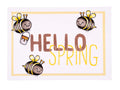 SS Clear Stamp Quotes Large Hello Spring Sweet Stories 105x148x3mm 4 PC nr.214