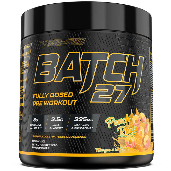 TC Nutrition BATCH 27 PRE-WORKOUT, 40 Servings