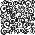 The Crafters Workshop 6x6 Stencil Cosmic Swirl
