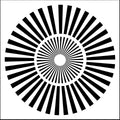 The Crafters Workshop 6x6 Stencil Sunburst