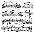 The Crafters Workshop 6x6 Stencil Sheet Music