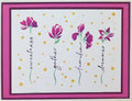 The Crafters Workshop A2 Layered Word Flowers