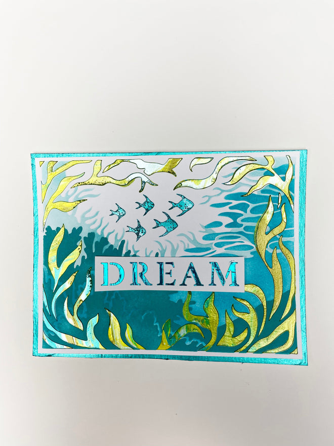 The Crafters Workshop A2 Layered Sea Paradise