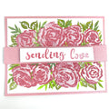The Crafters Workshop Layered Rose Banner