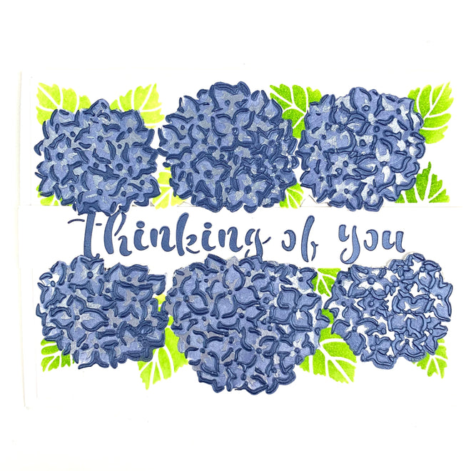 The Crafters Workshop Layered Hydrangea Banner