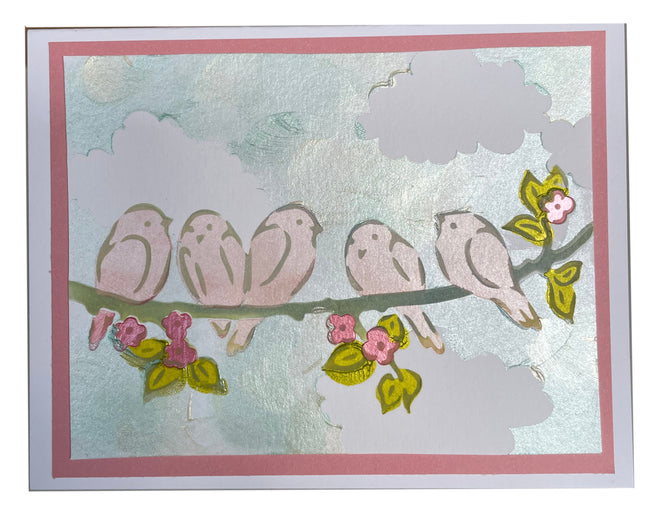 The Crafters Workshop Layered Birds on a Branch