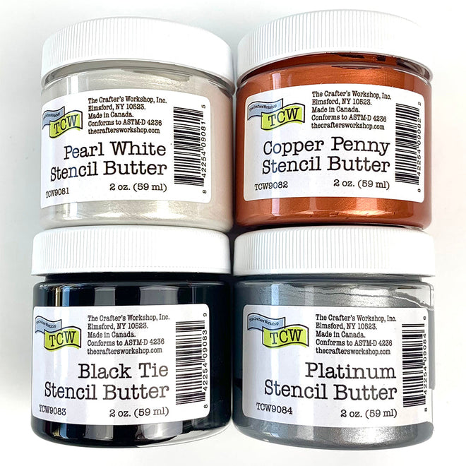 The Crafters Workshop (TCW) Stencil Butter 4-pack Formal